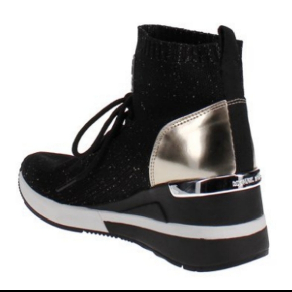 SOLD OUT MICHAEL KORS Skyler Wedge Sneakers - Picture 5 of 6